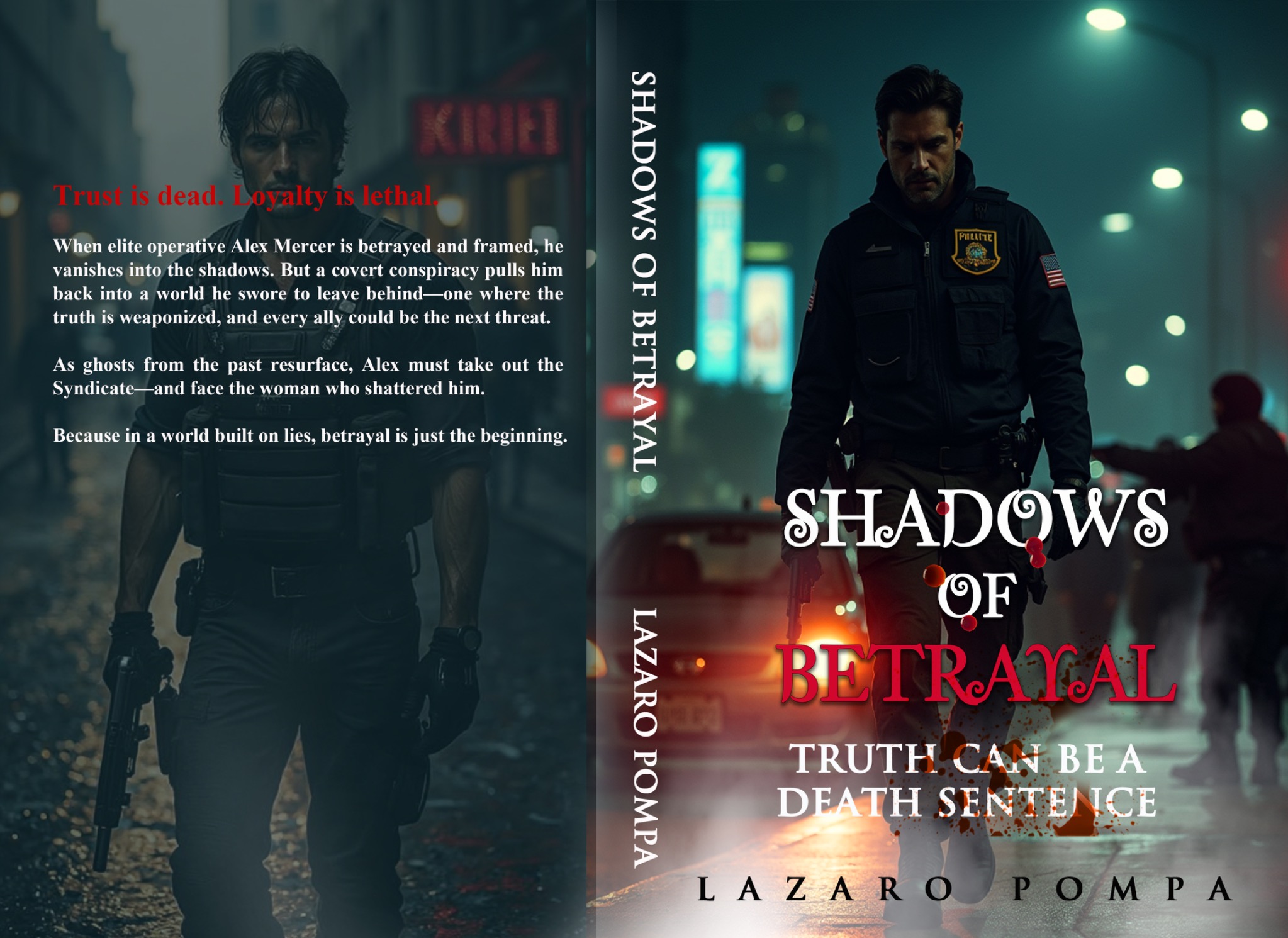 Shadows of Betrayal book cover